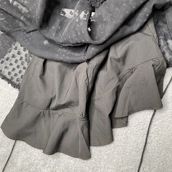 Saints and Secrets Black Sleeveless Mini Dress Womens XS Little Black Dress - Picture 15 of 15